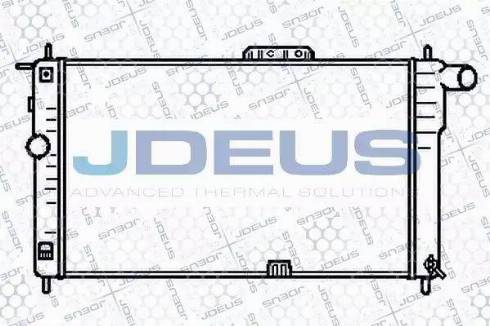 Jdeus 056M03 - Radiateur, refroidissement du moteur cwaw.fr