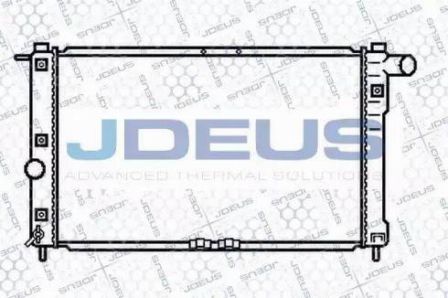 Jdeus 056M02 - Radiateur, refroidissement du moteur cwaw.fr