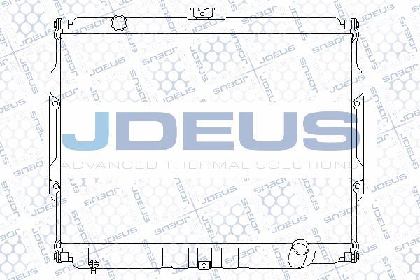 Jdeus 066M01 - Radiateur, refroidissement du moteur cwaw.fr