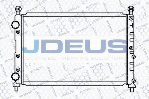 Jdeus 000M02 - Radiateur, refroidissement du moteur cwaw.fr