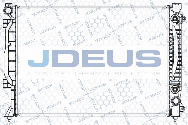 Jdeus 001M17 - Radiateur, refroidissement du moteur cwaw.fr