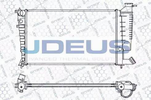 Jdeus 007M41 - Radiateur, refroidissement du moteur cwaw.fr