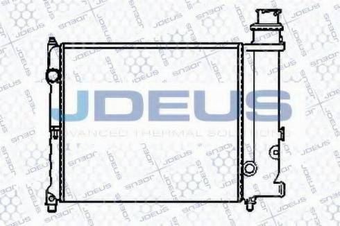 Jdeus 007V04 - Radiateur, refroidissement du moteur cwaw.fr