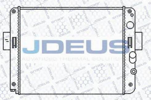 Jdeus 014V05 - Radiateur, refroidissement du moteur cwaw.fr