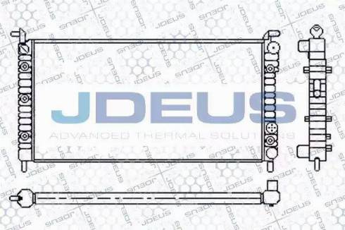 Jdeus 011M56 - Radiateur, refroidissement du moteur cwaw.fr