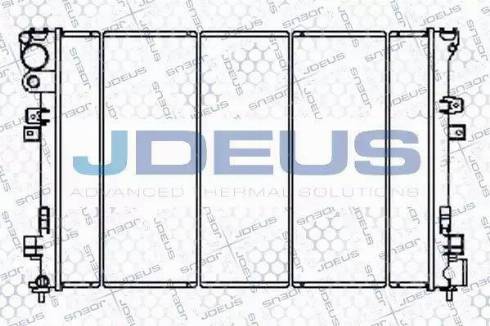 Jdeus 011V53 - Radiateur, refroidissement du moteur cwaw.fr