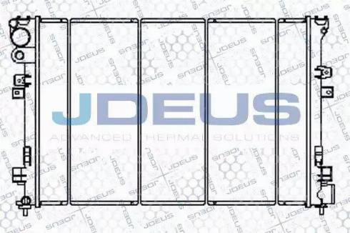 Jdeus 011V52 - Radiateur, refroidissement du moteur cwaw.fr