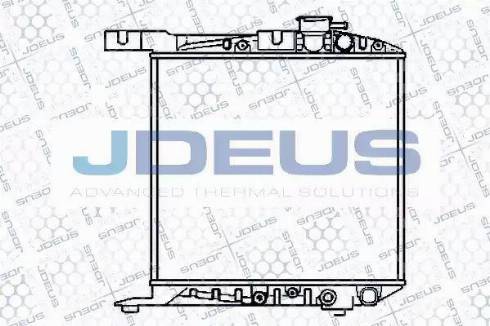 Jdeus 013N05 - Radiateur, refroidissement du moteur cwaw.fr