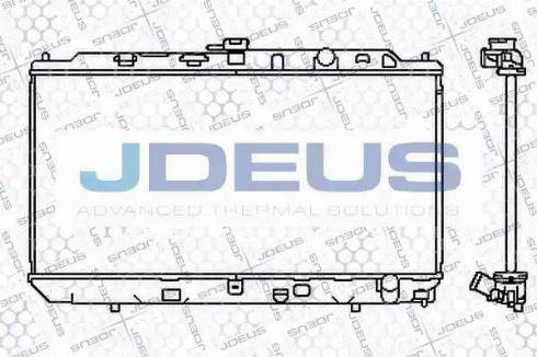 Jdeus 013N11 - Radiateur, refroidissement du moteur cwaw.fr