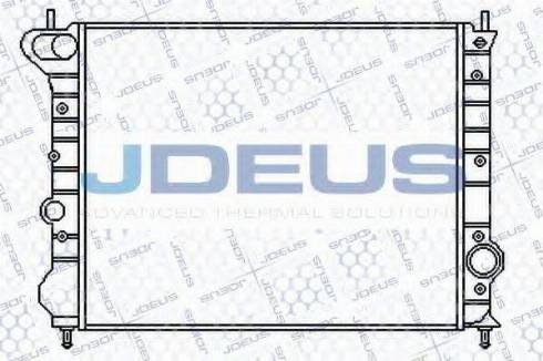 Jdeus 036M09 - Radiateur, refroidissement du moteur cwaw.fr