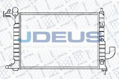 Jdeus 020M33A - Radiateur, refroidissement du moteur cwaw.fr