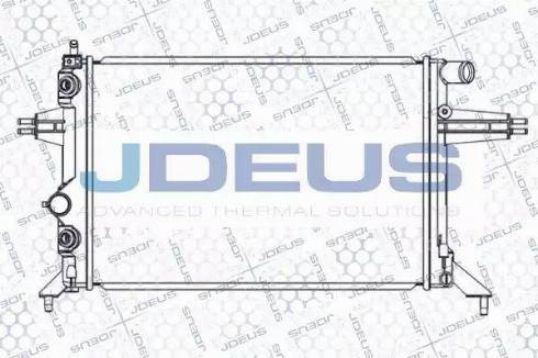 Jdeus 020M29 - Radiateur, refroidissement du moteur cwaw.fr