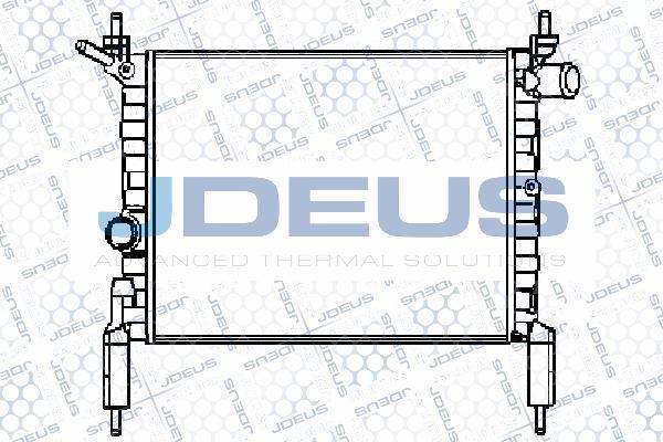 Jdeus 020V13 - Radiateur, refroidissement du moteur cwaw.fr