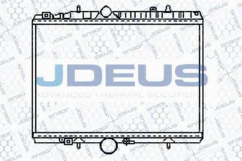 Jdeus 021M38 - Radiateur, refroidissement du moteur cwaw.fr