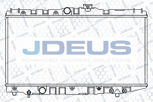 Jdeus 028N12 - Radiateur, refroidissement du moteur cwaw.fr