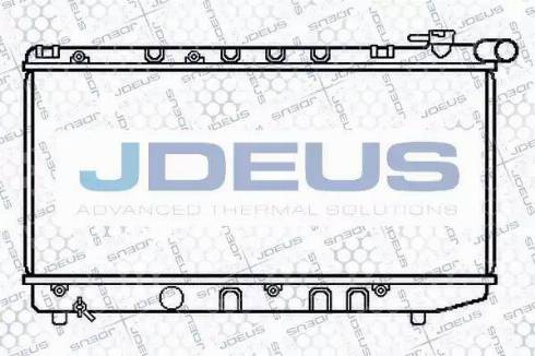 Jdeus 028N17 - Radiateur, refroidissement du moteur cwaw.fr