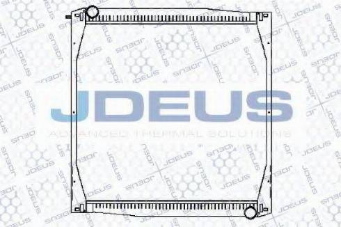 Jdeus 141M04A - Radiateur, refroidissement du moteur cwaw.fr