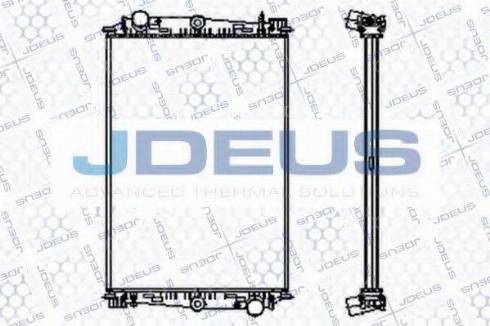 Jdeus 108M03B - Radiateur, refroidissement du moteur cwaw.fr