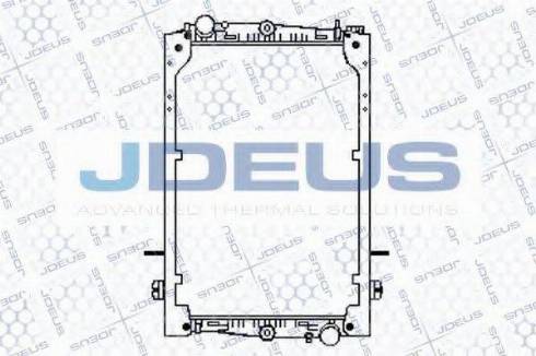 Jdeus 108M03 - Radiateur, refroidissement du moteur cwaw.fr