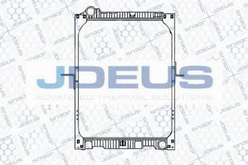 Jdeus 117M01 - Radiateur, refroidissement du moteur cwaw.fr