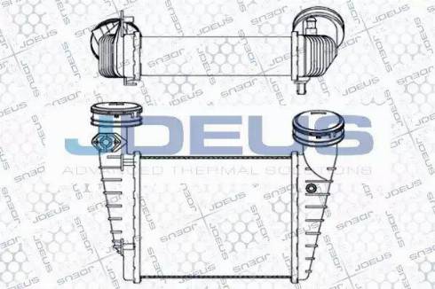 Jdeus 801M20A - Intercooler, échangeur cwaw.fr