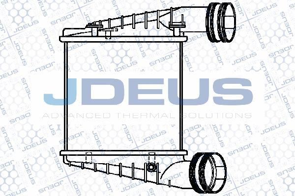 Jdeus 830M16A - Intercooler, échangeur cwaw.fr