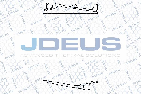 Jdeus 831M03A - Intercooler, échangeur cwaw.fr