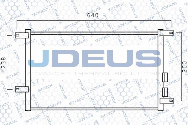 Jdeus 700M10 - Condensateur, climatisation cwaw.fr