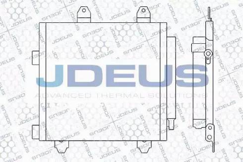 Jdeus 707M15 - Condensateur, climatisation cwaw.fr