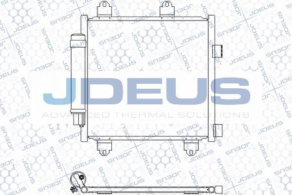 Jdeus 707M16 - Condensateur, climatisation cwaw.fr