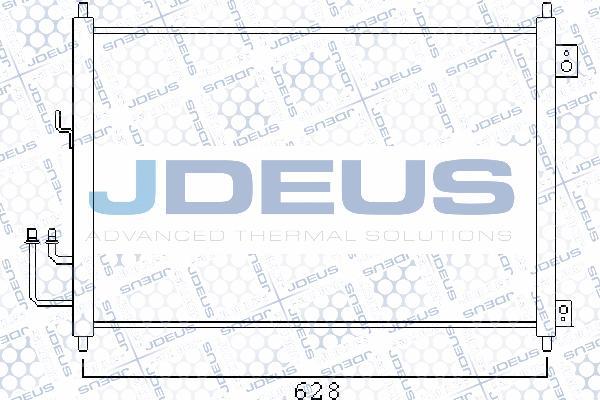 Jdeus 719M66 - Condensateur, climatisation cwaw.fr