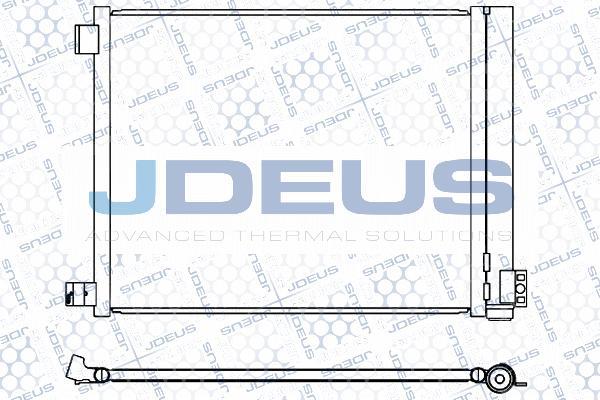 Jdeus 719M75 - Condensateur, climatisation cwaw.fr