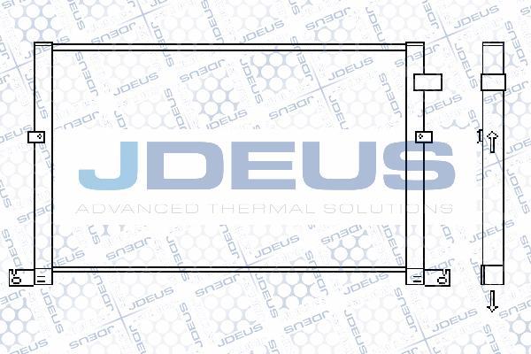 Jdeus 712M23 - Condensateur, climatisation cwaw.fr