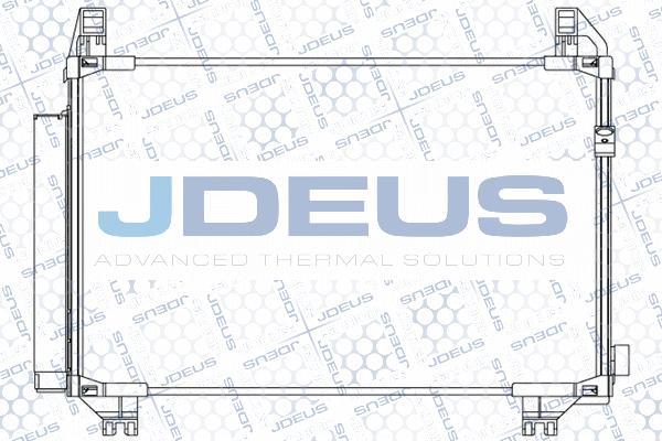 Jdeus 728M67 - Condensateur, climatisation cwaw.fr