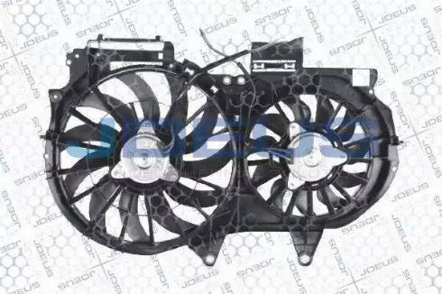 Jdeus EV0010242 - Ventilateur, refroidissement du moteur cwaw.fr