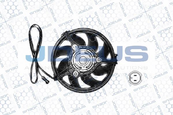 Jdeus EV010163 - Ventilateur, refroidissement du moteur cwaw.fr