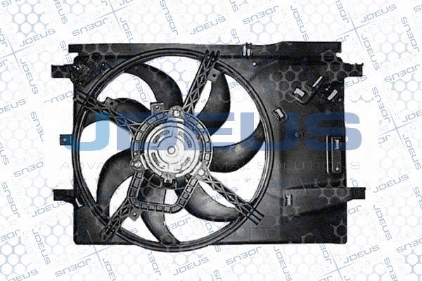 Jdeus EV0111190 - Ventilateur, condenseur de climatisation cwaw.fr