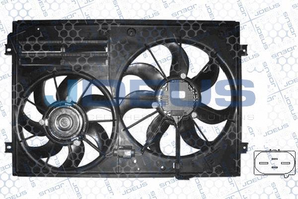 Jdeus EV300490 - Ventilateur, refroidissement du moteur cwaw.fr