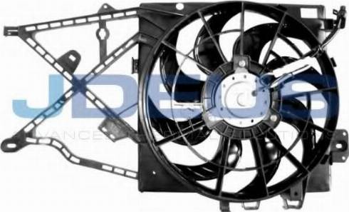 Jdeus EV200680 - Ventilateur, refroidissement du moteur cwaw.fr