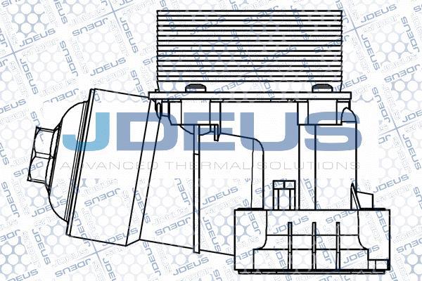 Jdeus M-4010230 - Radiateur d'huile cwaw.fr