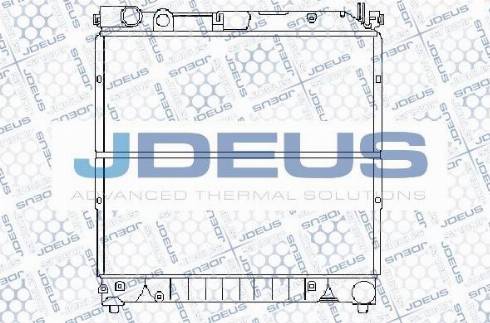 Jdeus M-0420130 - Radiateur, refroidissement du moteur cwaw.fr