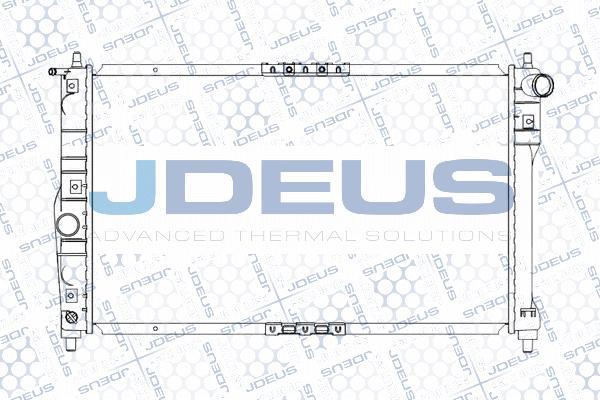 Jdeus M-0560050 - Radiateur, refroidissement du moteur cwaw.fr