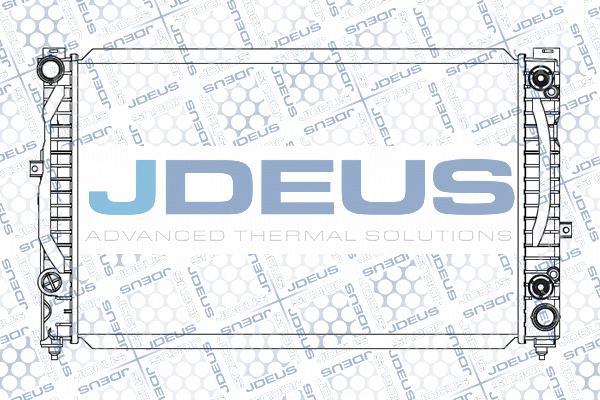 Jdeus M-0010220 - Radiateur, refroidissement du moteur cwaw.fr