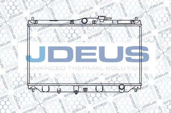 Jdeus M-0130190 - Radiateur, refroidissement du moteur cwaw.fr