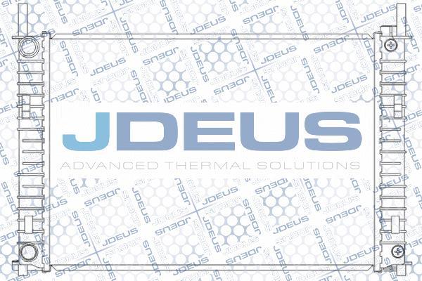 Jdeus M-0121080 - Radiateur, refroidissement du moteur cwaw.fr