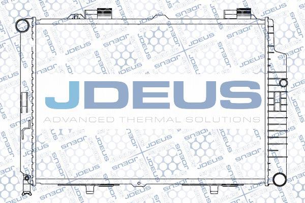 Jdeus M-0170620 - Radiateur, refroidissement du moteur cwaw.fr