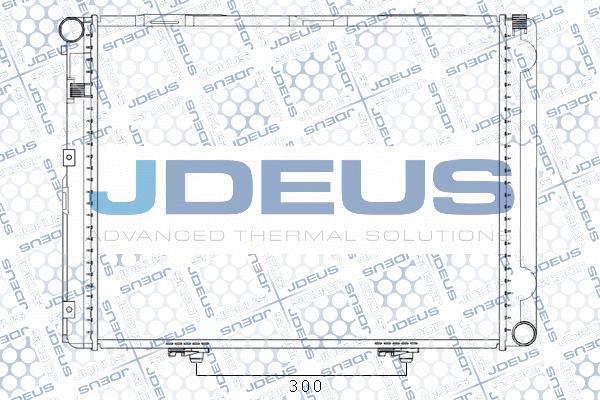 Jdeus M-0170210 - Radiateur, refroidissement du moteur cwaw.fr