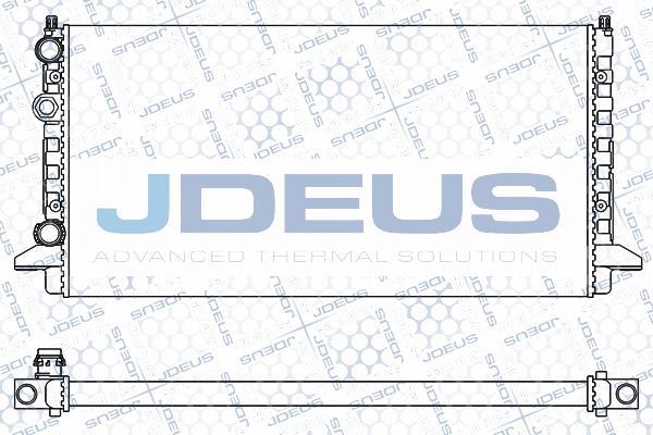 Jdeus M-030031A - Radiateur, refroidissement du moteur cwaw.fr