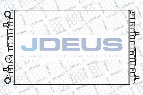 Jdeus M-030022A - Radiateur, refroidissement du moteur cwaw.fr