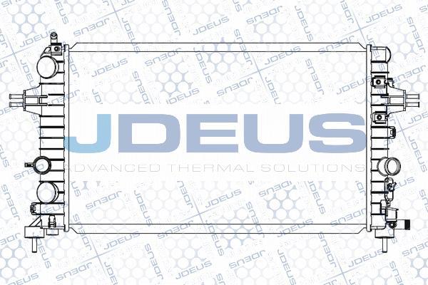 Jdeus M-0200990 - Radiateur, refroidissement du moteur cwaw.fr